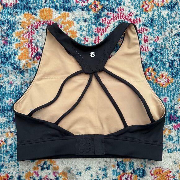 Buffbunny Collection Black Strappy Sports Bra‎ Women's Size Small - Picture 2 of 5